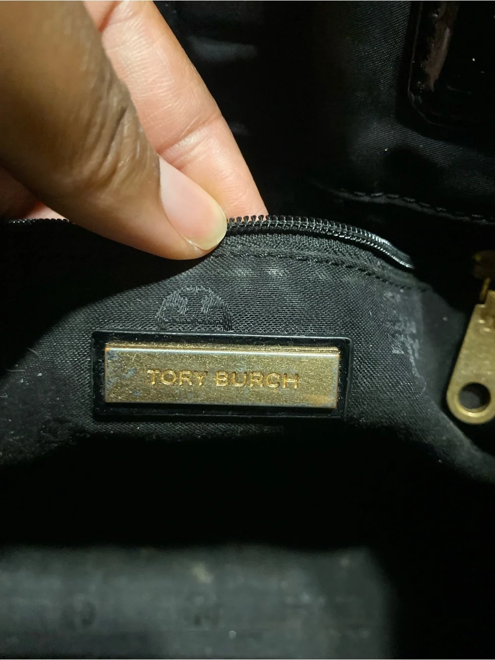 Authentic Tory Burch Small Ella Nylon Tote